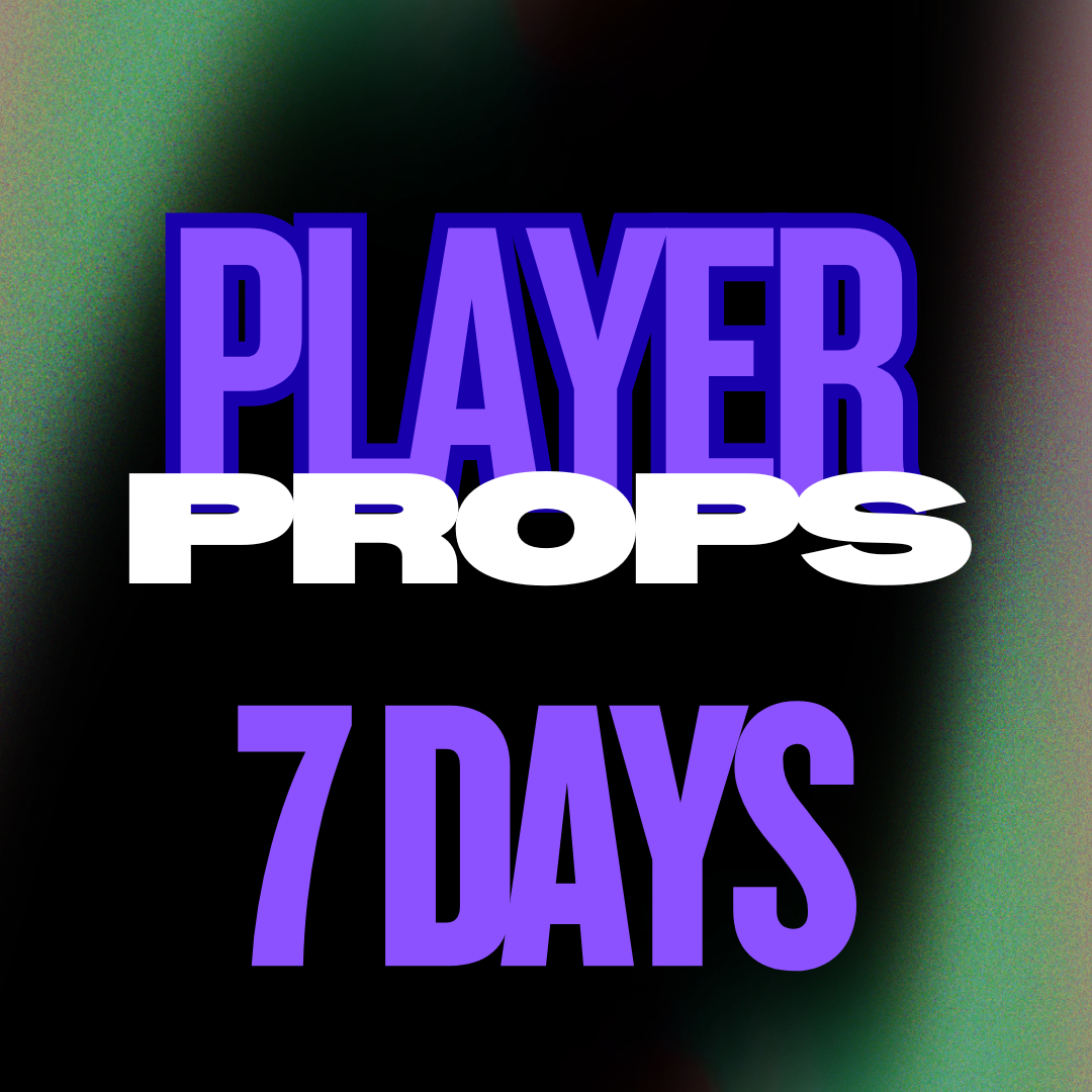 7 DAY PLAYER PROPS
