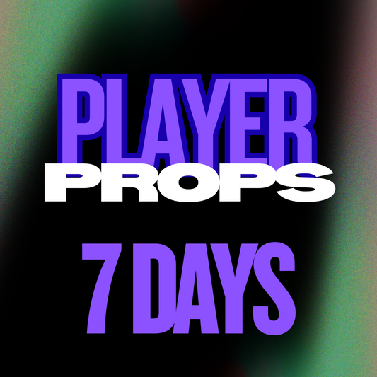 7 DAY PLAYER PROPS